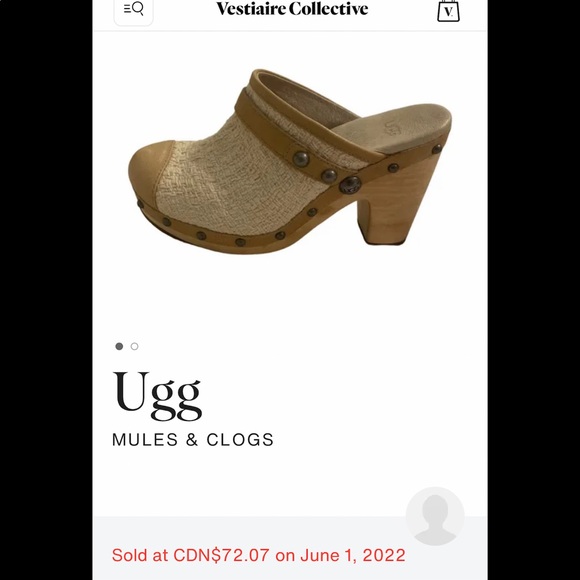 Gently used UGG clogs - Picture 8 of 8